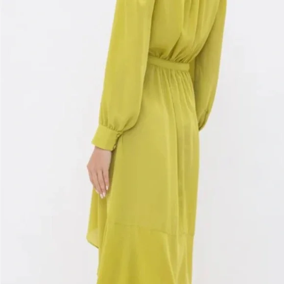 Chic Lime Green High Low Dress - Picture 6 of 6